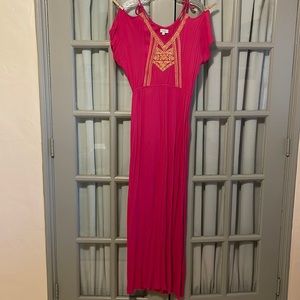 Cold Shoulder Maxi dress